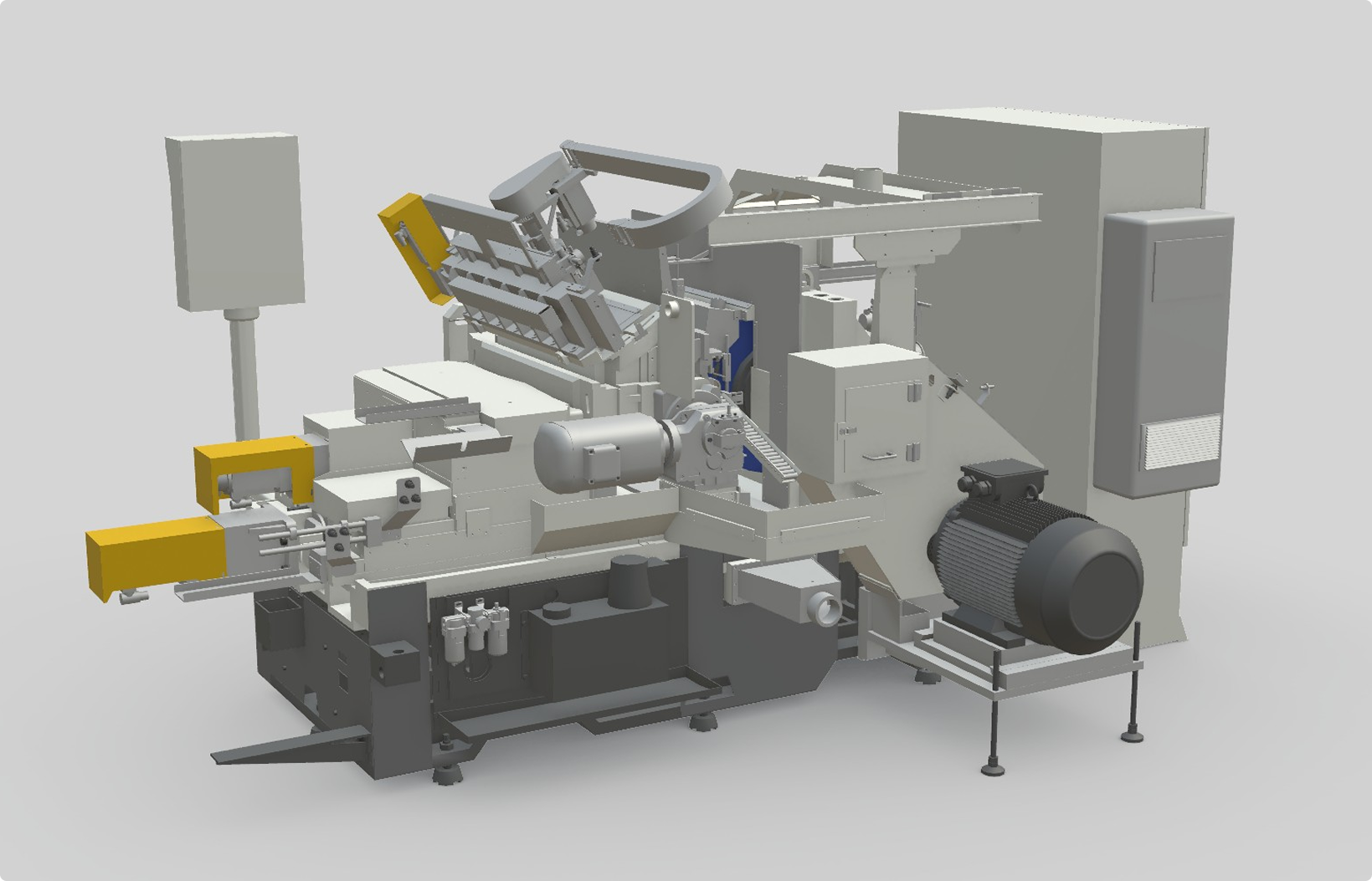 CNC machine, component callout view